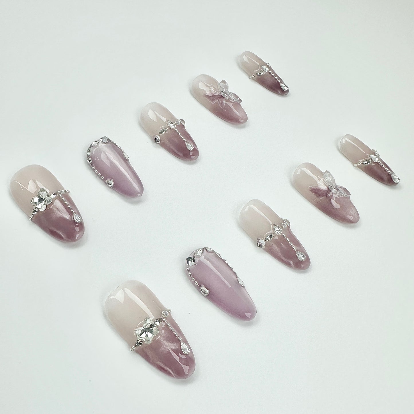 ROSY GLIMMER (ALMOND)