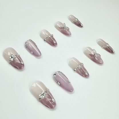 ROSY GLIMMER (ALMOND)