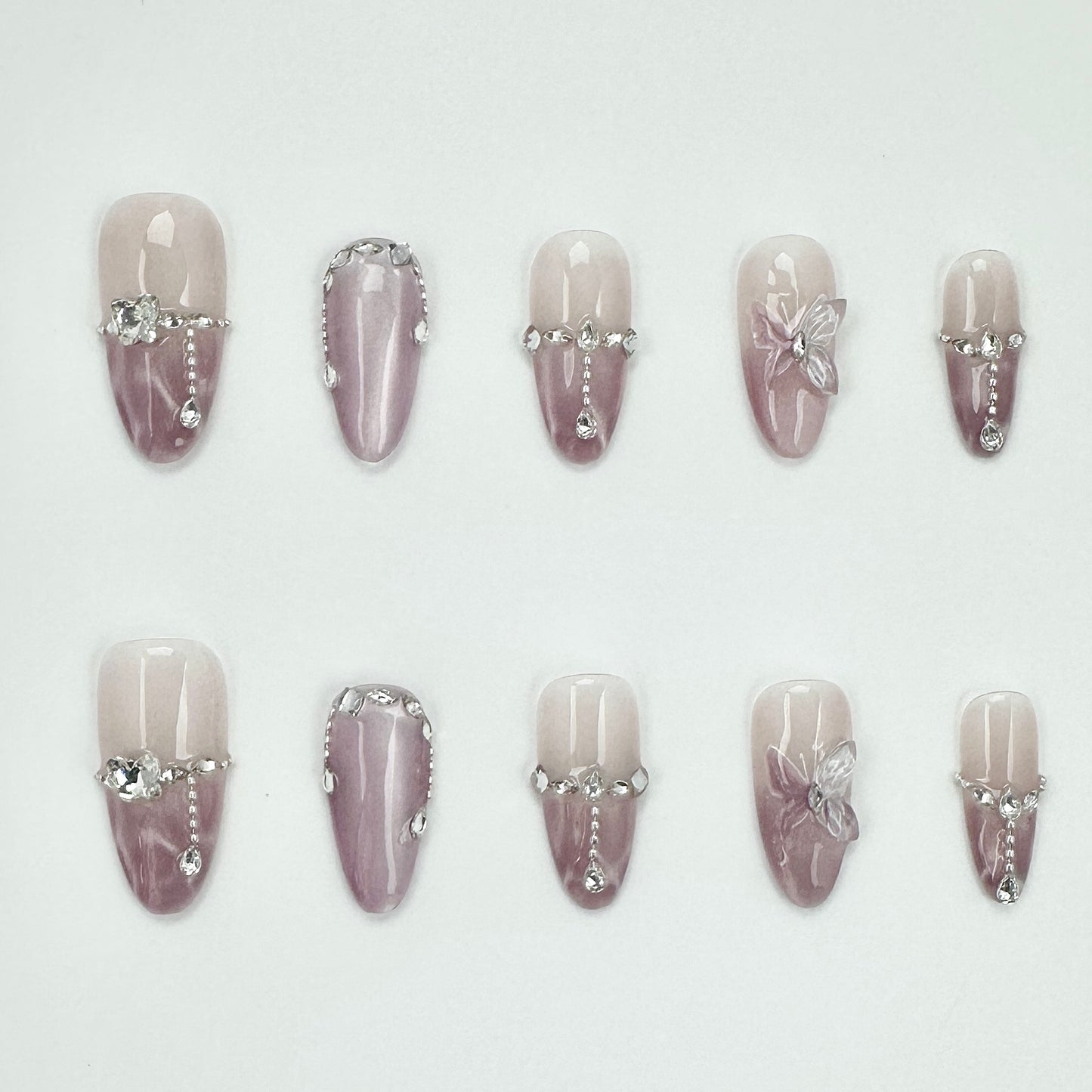 ROSY GLIMMER (ALMOND)