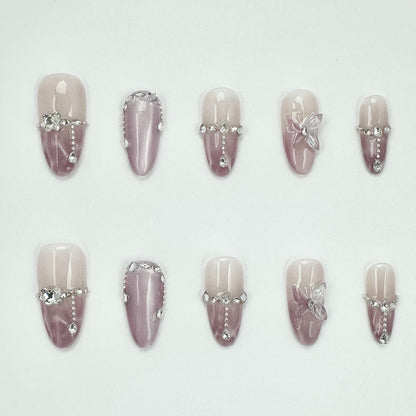 ROSY GLIMMER (ALMOND)