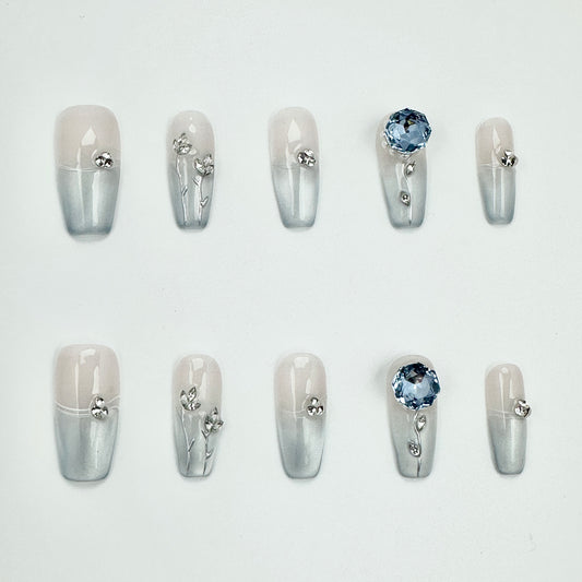 CRYSTAL SKY OMBRÉ (COFFIN)