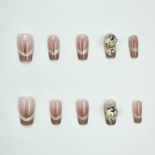 GOLDEN AUTUMN ROSE (SQUARE)