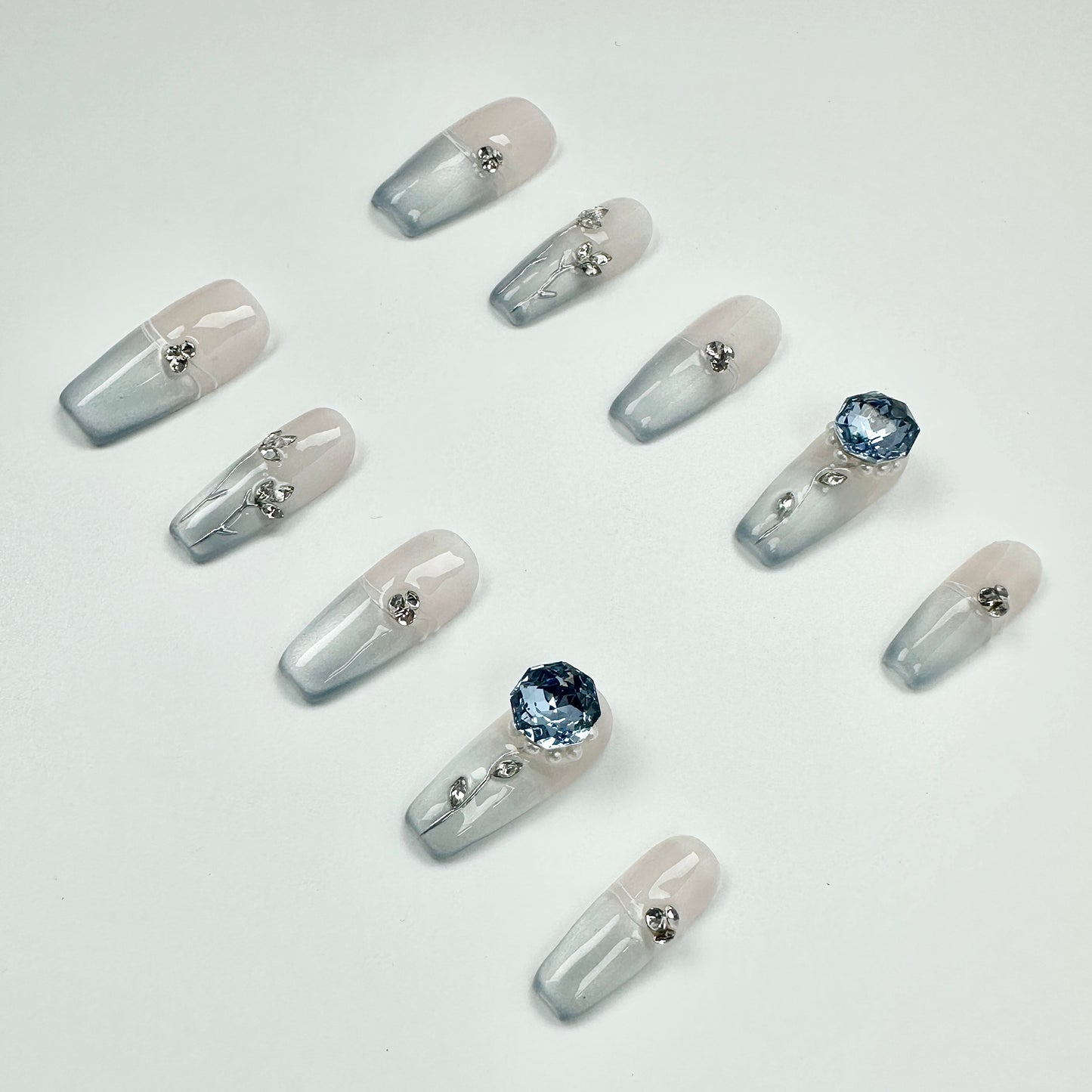 CRYSTAL SKY OMBRÉ (COFFIN)