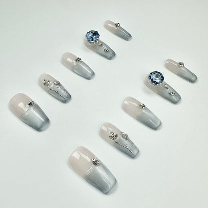 CRYSTAL SKY OMBRÉ (COFFIN)